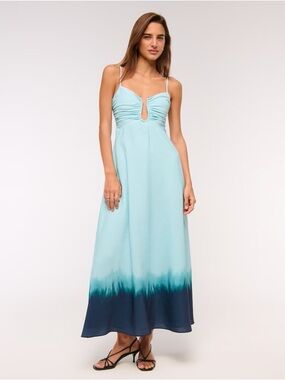 NWT Abercrombie Bra-Free Hardware Maxi Dress